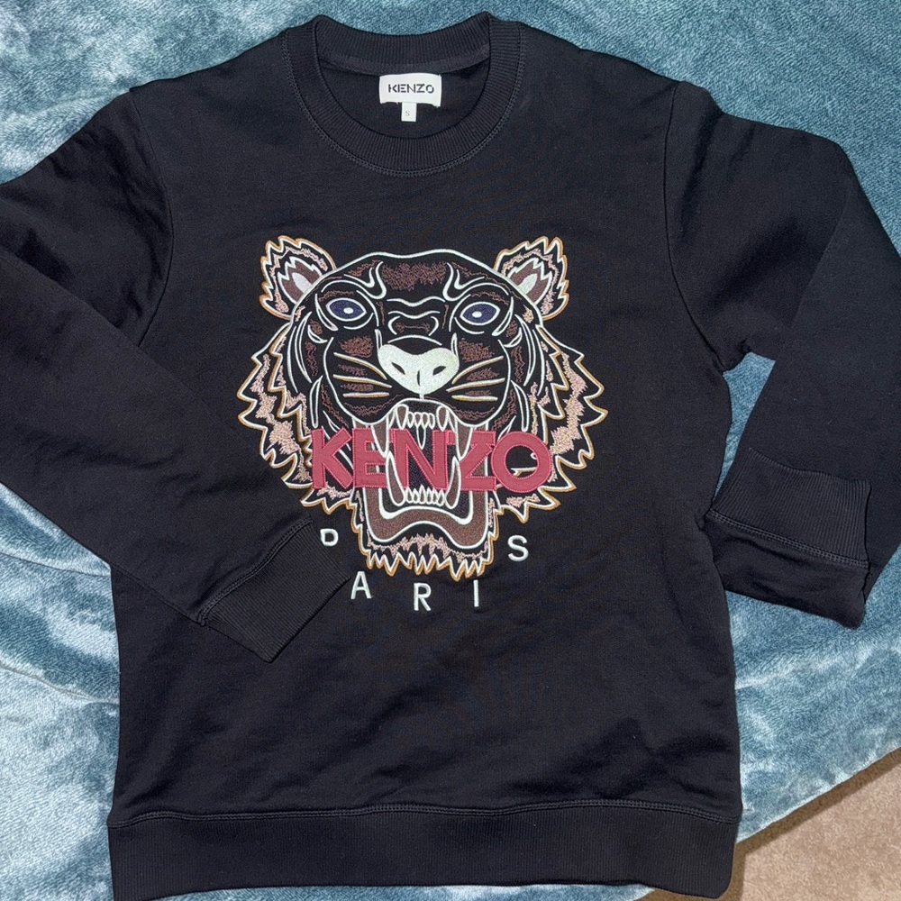 Kenzo Tiger Embroidered Sweatshirt